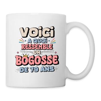 Melancholic Humor 79th Birthday - Mug - white - Right