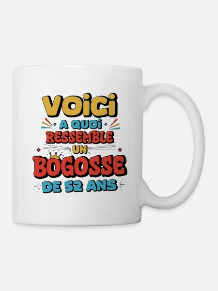 Humour et Fête pour Anniversaires Personnalisés - Mug blanc - blanc