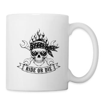 Ride or Die - Tasse - Weiß - Rechts