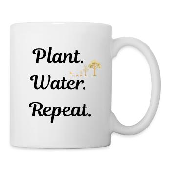 Geschenk für passionierte Gärtner - Tasse - Weiß - Rechts