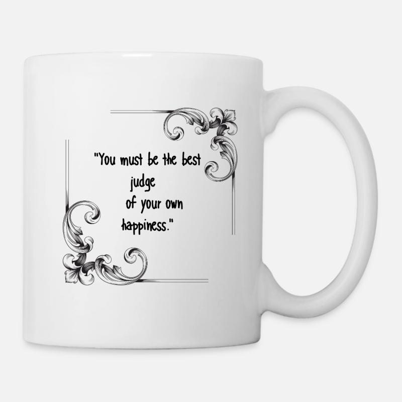 Cadeau citation Emma de Jane Austen - Mug blanc - blanc