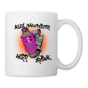 Tout est d’origine - Mug blanc - blanc - Droite