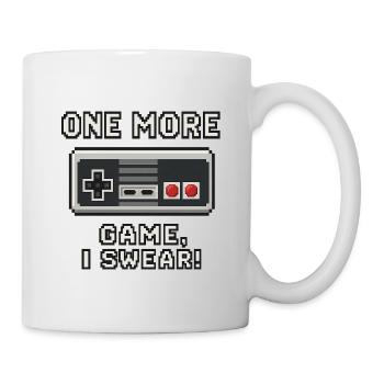 Conception de citation de jeu rétro - Mug blanc - blanc - Droite