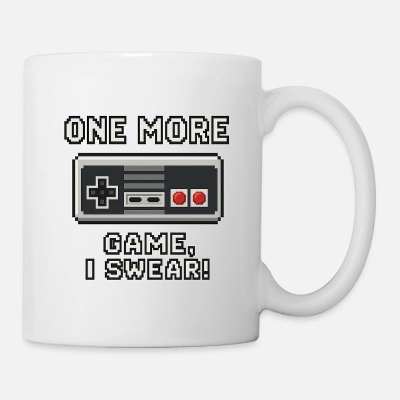 Conception de citation de jeu rétro - Mug blanc - blanc