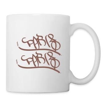 Parisian street art souvenir for home - Mug - white - Right