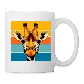 girafe - Mug blanc - blanc - Droite