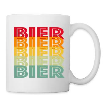 Retro Beer Design - Beer Lovers - Mug - white - Right