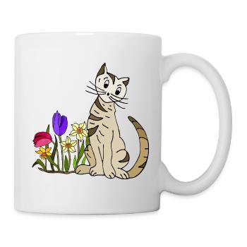 cat - Mug - white - Right