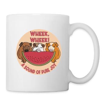 Ein Klang purer Freude - Tasse - Weiß - Rechts