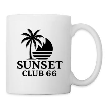 Sunset Club 66 - Black Label - Tasse - Weiß - Rechts
