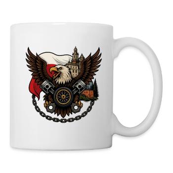 Eagle Rider – Road Freedom Spirit - Mug blanc - blanc - Droite