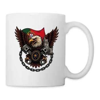 Eagle Rider – Wild Biker Spirit - Mug blanc - blanc - Droite