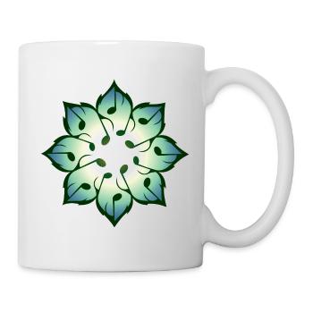 Musikalische Wurzeln - Tasse - Weiß - Rechts