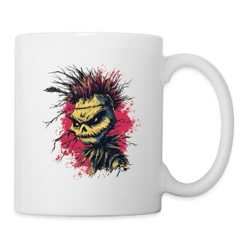 Punkrock Vogelscheuche - Tasse - Weiß - Rechts