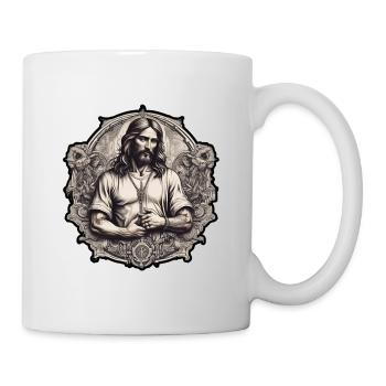 Saint Mary Artistic Illustration - Mug blanc - blanc - Droite