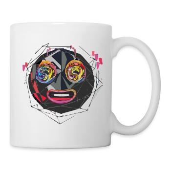 Triple Moji - Mug blanc - blanc - Droite