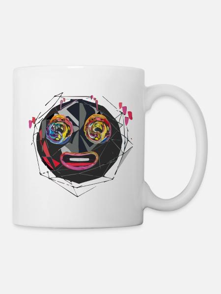 Triple Moji - Tasse - Weiß
