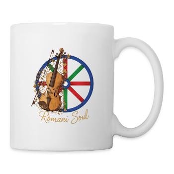 Romani Soul Violin Art - Mug - white - Right