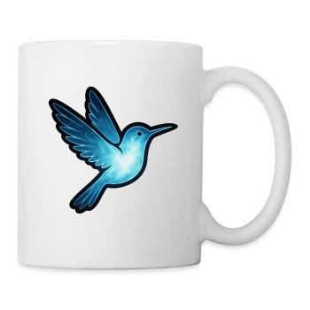 Soul Animal and Guardian Being: Hummingbird - Mug - white - Right