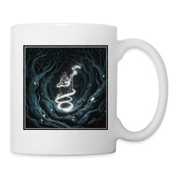 Mystic Forest Spirit mit Gitarre - Tasse - Weiß - Rechts