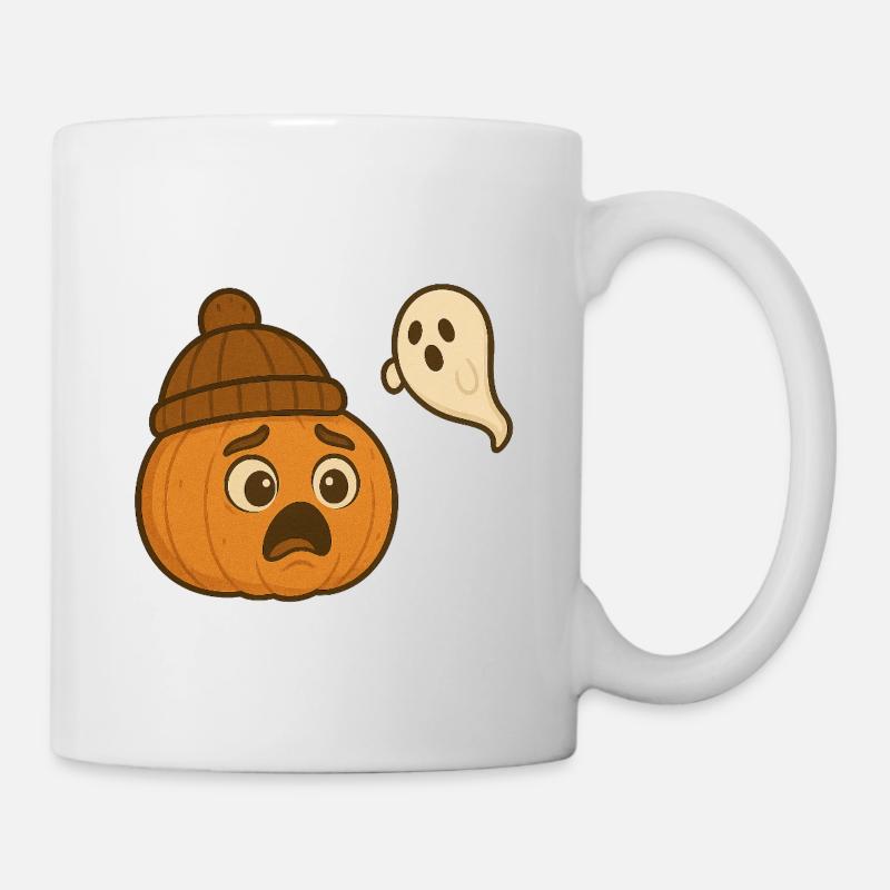 Freddie Pumpkin 3 - Mug - white