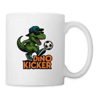 Football Dino - Mug blanc - blanc - Droite
