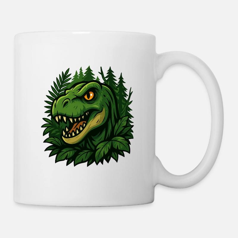 T-Rex - Tasse - Weiß