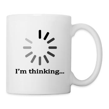 Abstract Geometric Mandala Pattern - Mug - white - Right