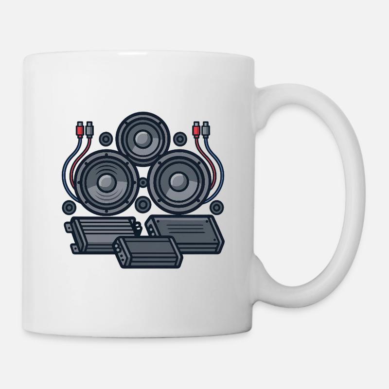 Gestaltung der Tontechnik - Tasse - Weiß