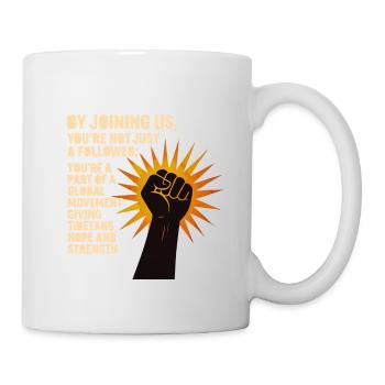 Tibetan Movement of Strength and Hope 1 - Mug - white - Right
