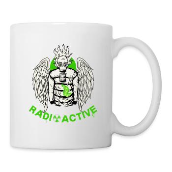 Ange radioactif - Mug blanc - blanc - Droite