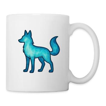 Soul Animal and Guardian Being: Wolf - Mug - white - Right