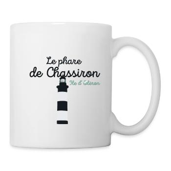 Ile d'Oléron, Leuchtturm von Chassiron - Tasse - Weiß - Rechts