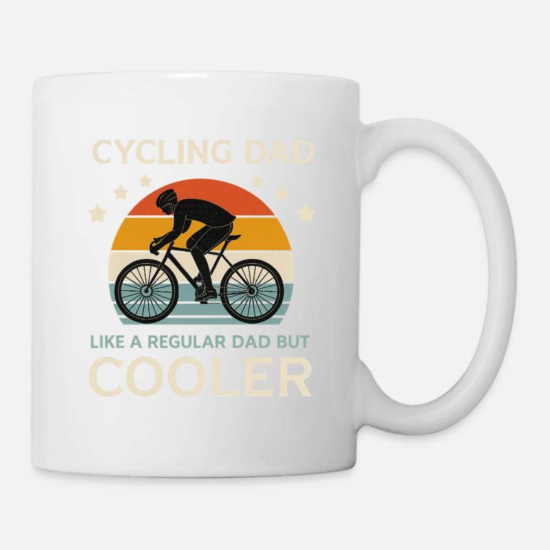 Papa velo - Mug blanc - blanc