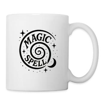 Magic Spiral with Moon and Stars - Mug - white - Right