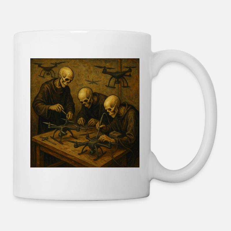 Atelier drone de la mort - Mug blanc - blanc