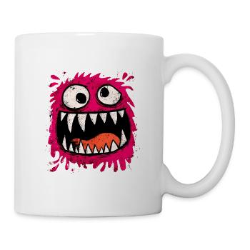 Whimsical Funny and Colorful Creature - Mug - white - Right