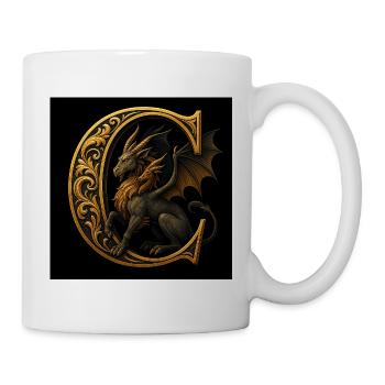 C - Magic Ornament with Chimera - Mug - white - Right