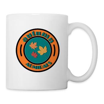Autumn Leaves Emblems - Mug - white - Right