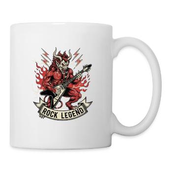 Mythical Demon Rock Illustration - Mug - white - Right