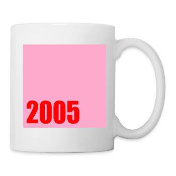 GEBURTSJAHR 2005 - Tasse - Weiß - Rechts