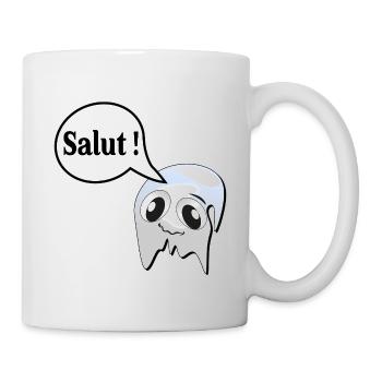 Hi Phantom - Mug - white - Right