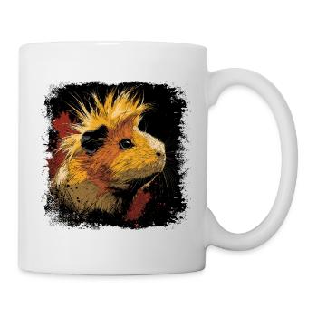 Guinea Pig Punk Rock - Mug - white - Right