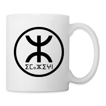 Amazigh Black Protection - Mug blanc - blanc - Droite