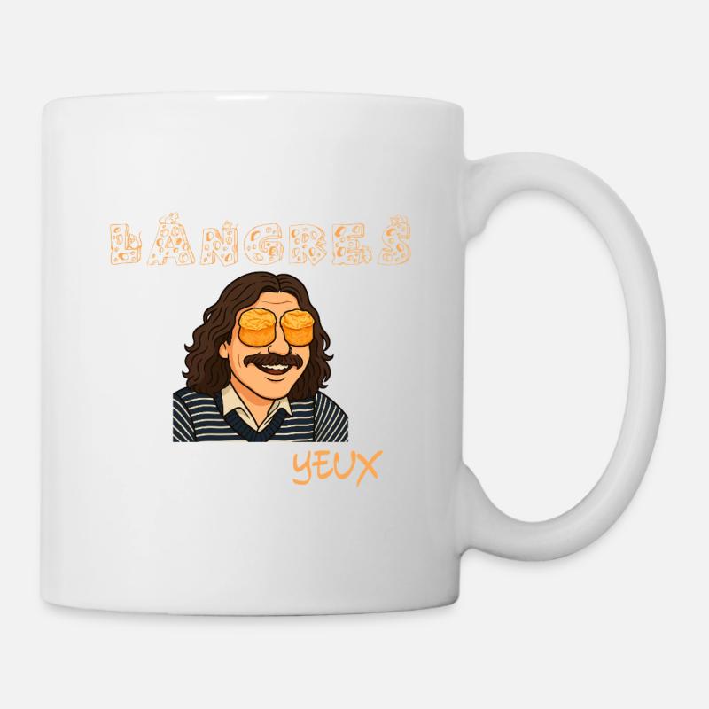 Mit den Augen nach Langres - Tasse - Weiß