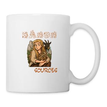 BANON_DES_SOURCES - Tasse - Weiß - Rechts