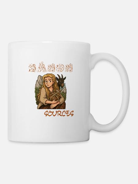 BANON_DES_SOURCES - Mug blanc - blanc