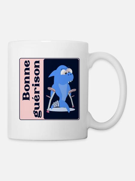 Bonne guérison Pieds - Mug blanc - blanc