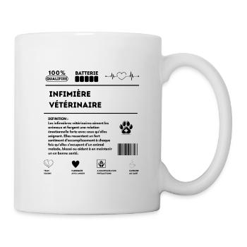 ASV_equin - Mug blanc - blanc - Droite