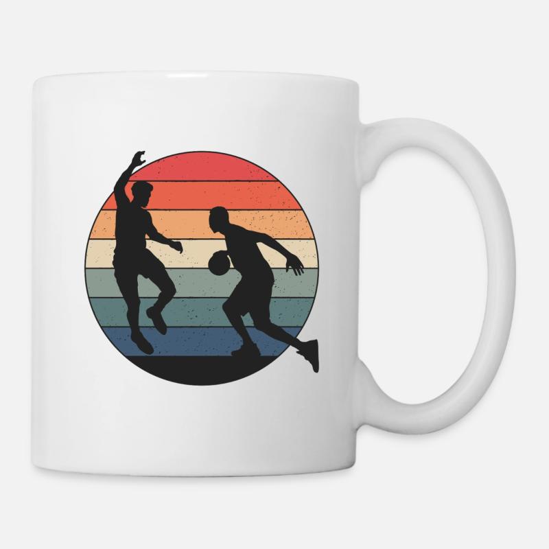 Basketball - playing all day - Mug - white